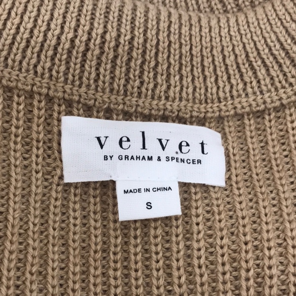 GRAHAM & SPENCER SMALL (VELVET) SWEATER - Picture 9 of 11